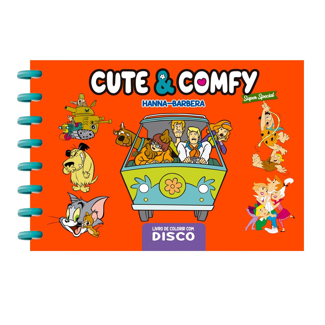Livro de Colorir Cute & Comfy Capa Dura com Laminação – Super Special Edição 09