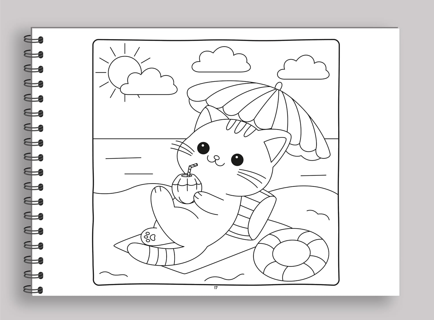 Livro de Colorir Cute & Comfy Capa Dura com Laminação – Super Special Edição 12