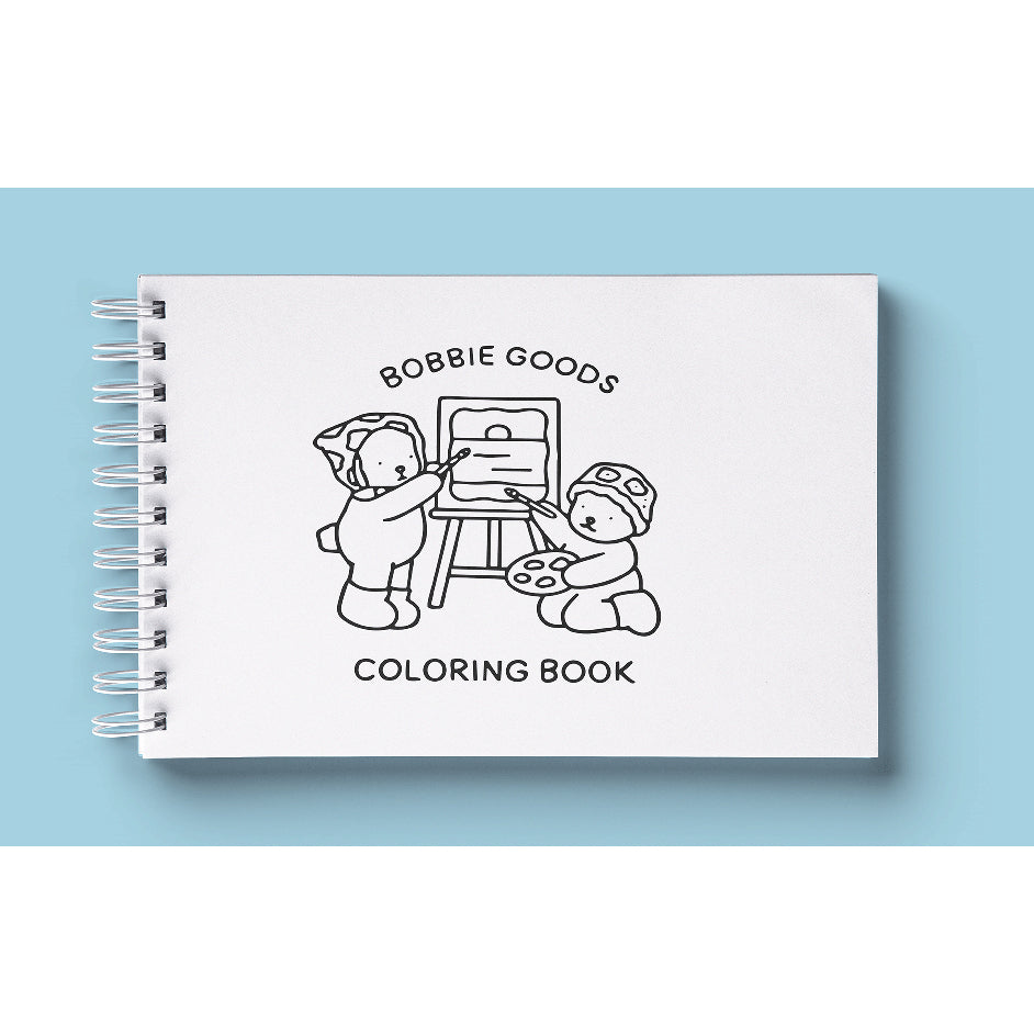 Livro de Colorir Bobbie Goods Roxo Capa Dura com Laminação