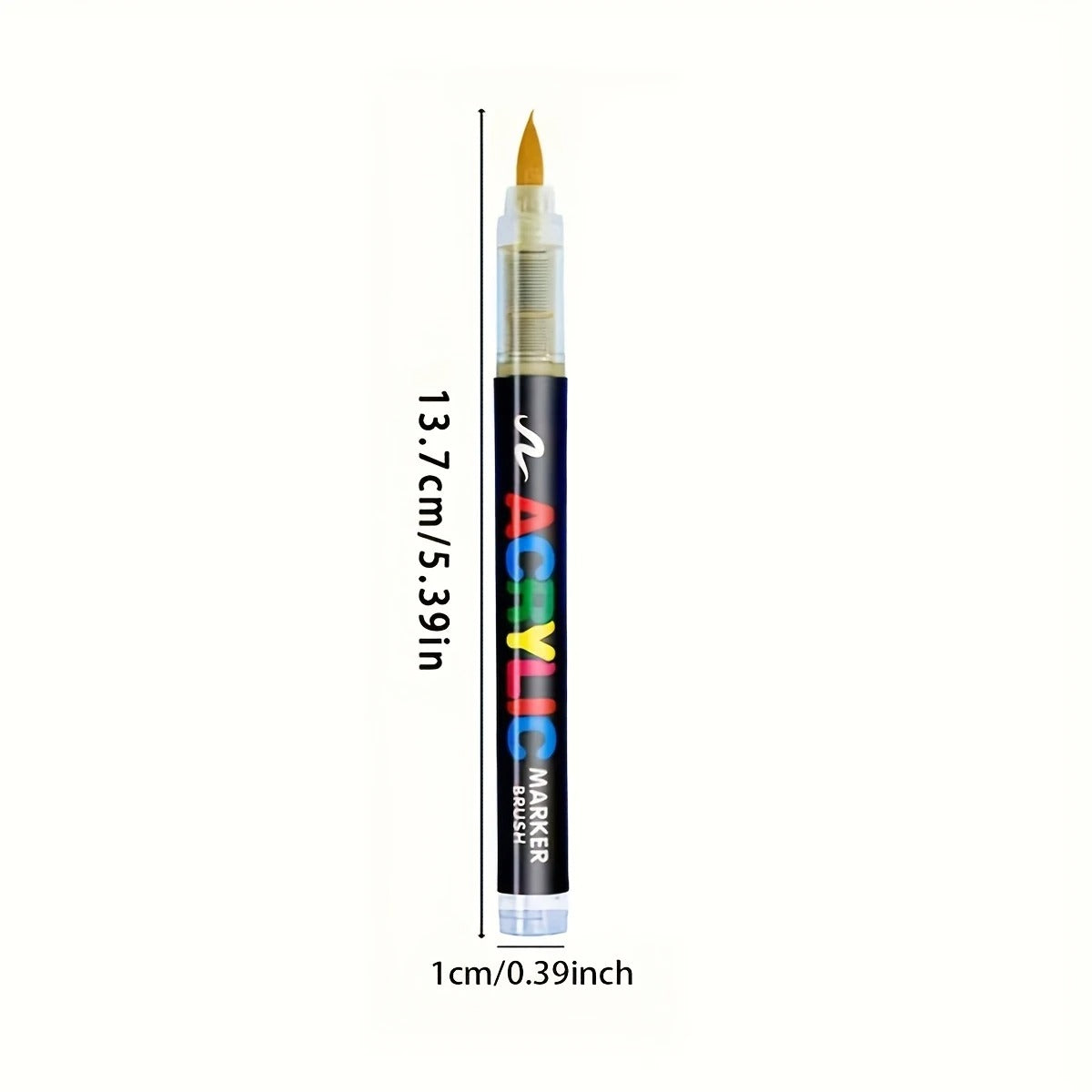 Kit de Canetas Acrylic Premium 12 Cores + 3 Livro Bobbie Goods